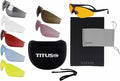 TITUS Professional Multi Lens Interchangeable Range Set, Eye Protection & Vision Enhancing Safety Glasses