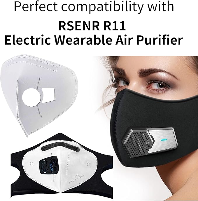 R11 Electric Wearable Air Purifier Filter*5, Inner Cover*1