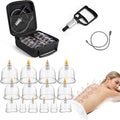 SMYV Cupping Set – 14 Cups Cupping Kit for Massage Therapy – Professional Vacuum Cupping Therapy Set for Cellulite Reduction Muscle Pain Relief – Include Sturdy Carrying Case, Easy to Use