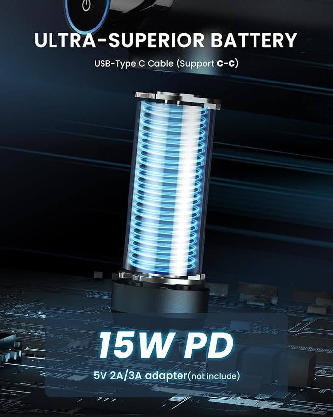 RENPHO Power+ Thermacool Massage Gun with Heat and Cold, 12mm Amplitude Deep Tissue Percussion Massager for Professional Athletes, App Controlled Guided Courses, 6 Speeds, 6 Attachments, Carry Case