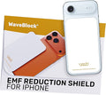 WAVEBLOCK EMF Blocker for Cell Phone - Made for iPhone 17 Air - The Only Patented, Real Scientifically Backed, Lab-Tested 5G-Shield Sticker to Protect You & Your Loved Ones - USA Made White