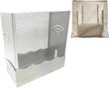 Large WiFi Router Cover WiFi Jammer Signal Blocker WiFi Router Box Hider Emf Faraday Cage EMf Blocker for Home W iFi Router Storage Cabinet Add Fabric Style