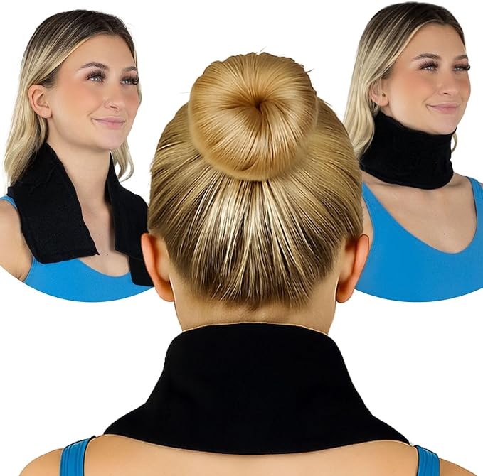 Arctic Flex Neck Ice Pack Wrap Gel - Reusable Hot & Cold Cervical Ice Pack for Neck, Shoulders, Pain Relief & Injuries - Cold Compress Cervical Wrap for Sprains, Swelling, Inflammation & Surgery