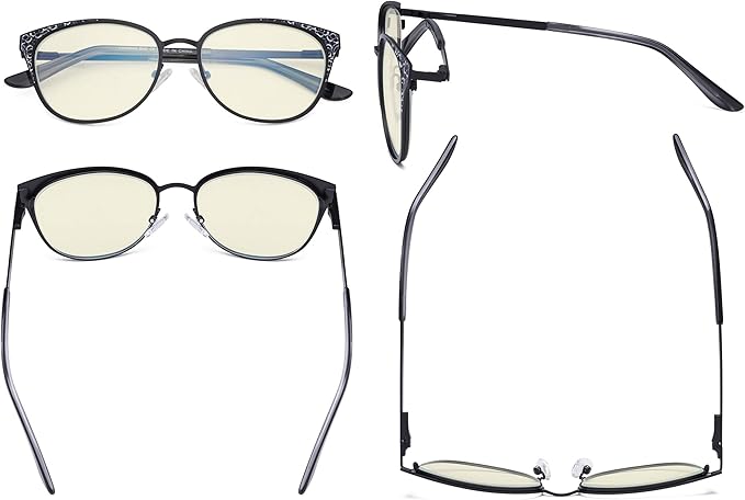 Eyekepper Oversize Butterfly Design Blue Light Glasses - Computer Screen Eyegalsses Women
