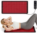 35" x 17" Red Light Therapy for Body - 660nm Red & 850nm Near Infrared NIR, Tri-Chip 1536 LEDs Therapy Mat, 100 mW/cm² High Irradiance