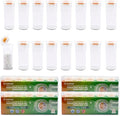 Pill Bottle with Desiccant Cap, Medicine Bottle, Pill Bottles Empty with Caps, Empty Pill Bottles (8 Dram, 40 Pack)