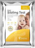 DNA Sibling Test - at-Home Collection Kit for Full & Half Siblings - Lab Fees & Shipping Included - Results in 1-2 Days