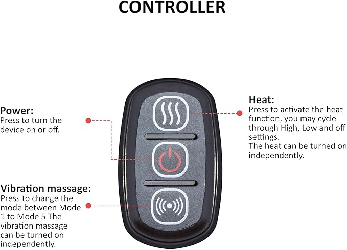 COMFIER Plug-in Heated Knee Massager for Knee Pain Relief with Vibration & Heat,Knee Heating Pad Pair, Knee Warmers for Men Women Seniors,Leg Massager, FSA Eligible HSA,Mothers Day Gifts for Mom Dad
