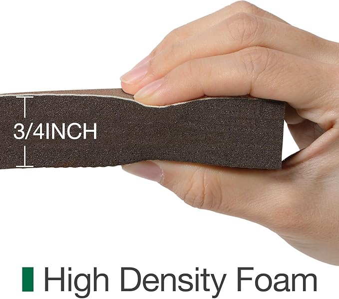 LUMI Anti Fatigue Cushioned Comfort Mats for Standing, 3/4 Thick Ergonomic Mats for Desk Office, Non-Slip, Ultra Soft, Memory Foam Rugs for Home, Kitchen, Laundry, 20"x32", Beige