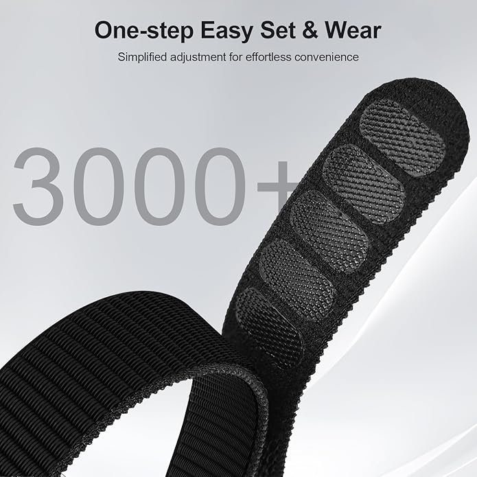 Bicep Bands Compatible with Hume Band, Hook and Loop Replacement Strap, Soft Nylon Sport Arm/Ankle Band Breathable Adjustable Wristband for Hmue Health band