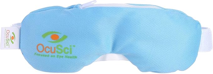 HydroHeat Dry Eye Compress Machine Washable Cover, Save 40%, Microwave for Moist Heat Therapy or Freeze for Cold Therapy to Treat Eye Syndrome