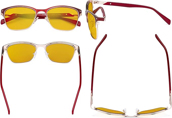 Eyekepper Ladies Blue Light Glasses - Digital Eyeglasses for Women Blocking Computer Screen UV Rays
