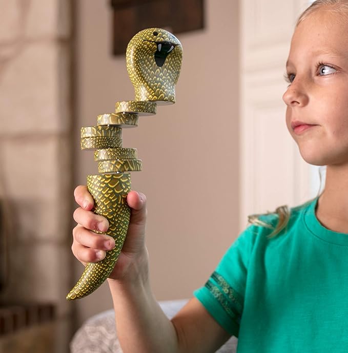 TrueBalance Cobra Version – Advanced Skill-Building Balance Toy for All Ages | Improves Focus, Coordination & Fine Motor Control | Great for STEM Learning, Therapy & Desk Fidget Fun