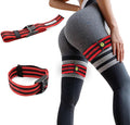 Blood Flow Restriction Bands for Women & Men, Booty Bands for Buttock Building, Occlusion Training Straps for Glutes, Hips & Legs to Increase Muscle Mass, Fitness Resistance Bands for Home Workouts