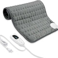 24"X20" Electric Heating pad with 6 Heat Settings, Auto Shut Off, Dark Gray Dry Electric Heating for Back Neck Knee Arms Legs Shoulder Heat Pads for Christmas Birthday Father's Day Mother's Day
