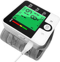 Wrist Blood Pressure Monitor, Automatic Digital Home BP Monitor Cuff - Accurate, Intelligent Voice, LCD Tri-Color Backlight, USB Charging, Adjustable Cuff, Irregular Heartbeat & Hypertension Detector