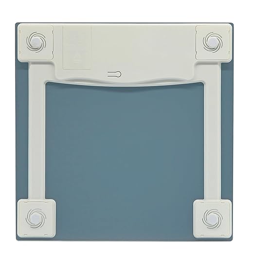 Taylor Digital Glass Bathroom Scale for Body Weight, Durable Platform, Digital Weighing Machine for People, Easy-to-Read Display, 350 lb Capacity, Slate Blue