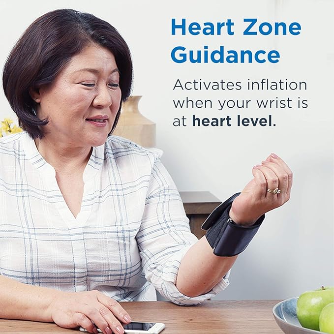 OMRON Gold Wireless Wrist Blood Pressure Monitor for Home Use - #1 Doctor & Pharmacist Recommended Brand - Clinically Validated - Connect App