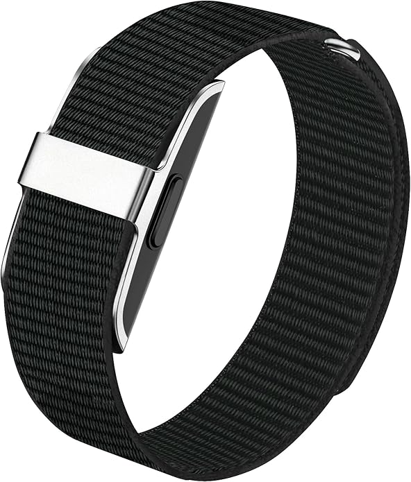 HSWAI Sport Nylon Loop Compatible with Hume Band Replacement, Soft Breathable Lightweight Strap Wristband for Hume Health Band Fitness Tracker Women Men