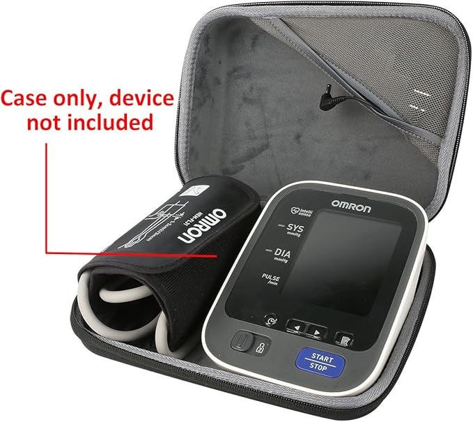 co2CREA Hard Case for OMRON 7 Series Upper Arm Blood Pressure Monitor BP760 BP761 BP761-M, Portable Travel Case Replacement