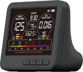 Professional Indoor Air Quality Monitor with 7X AQI Alarms,16 in 1 Portable Real-Time Detector for PM2.5 | PM10 | CO2 | TVOC | HCHO | Temp | Hum for Home Cars Plants Pets (Black)