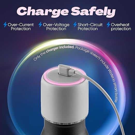Magnetic USB Charger Cable - Magnetic USB Type A Charging Cable for Fast, Secure, Portable Charging for Your Smart Water Bottle