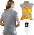 Heating Pad for Back Pain Relief，Birthday Gifts for Women Men Mom Dad,Large Fast Heating Pad for Neck and Shoulders and Back，Portable Wearable BackHeating pad，6 Heat Settings，4 Timers Auto-Off,35"x26"