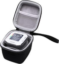 XANAD Hard Case for Wrist Blood Pressure Cuff Monitor Within Size 5'' x 4'' x 4'' - Travel Protective Carrying Storage Bag