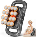 16- Head Massage Gun Set, Deep Tissue Percussion Massager, 2600mAh Quiet Electric Massage Tools with 9 Styles & Levels for Back, Shoulders, Legs, Foot, Body Muscle Pain Relief, Color Gunmetal