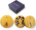 AM&PM Set of 2 Bamboo Wood Pill Organizer for Medicine Vitamin 2 Times a Day, Arthritis Friendly 7-Day Pill Box Medium Container Holder Weekly, Daily Portable Travel Pill Case