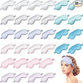 Coume Silk Sleep Mask Eye Coverings for Sleeping Smooth Soft Eye Covers Mask with Elastic Strap for Sleeping Blocking Lights Travel Relax (32), One Size
