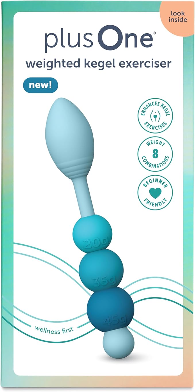 plusOne Kegel Trainer, Pelvic Floor Exercises