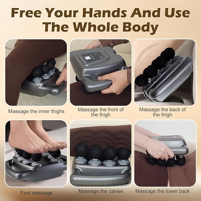 PakaLife Massage Gun Set,Gift for Husband,Professional Deep Tissue with Cupping Kit for Massage Therapy,Back Massager for Pain Relief Deep Tissue (24 Head Foot Massage Gun)