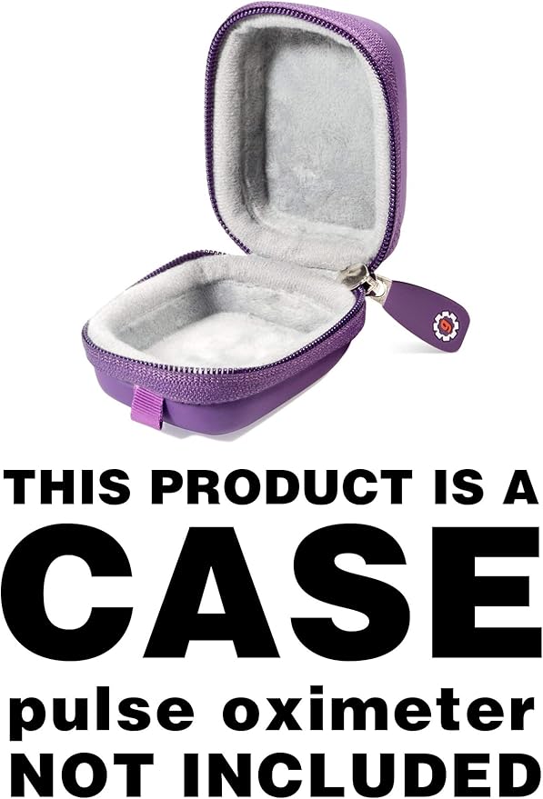 Fingertip Pulse Oximeter Case only for Zacurate Pro 500DL, 500BL, Childrend, Facelake FL400 t. FL350, CMS500DA, mibest, Innovo Deluxe, Santamedical, ANKOVO, CONTEC, Metene