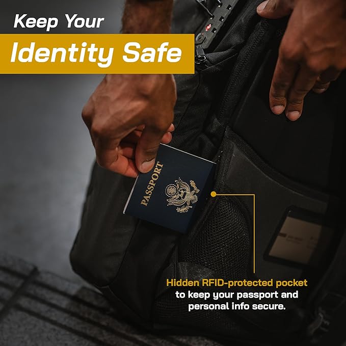 OFFGRID EMP Proof Backpack PRO for Laptops & Devices, Military Grade Data Protection & Privacy Bag (Standard)