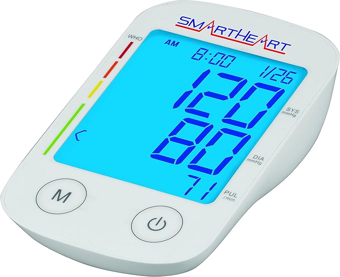 Veridian Multiple Sizes Arm Home Automatic Digital Blood Pressure Monitor 1-Tube White 1 Each