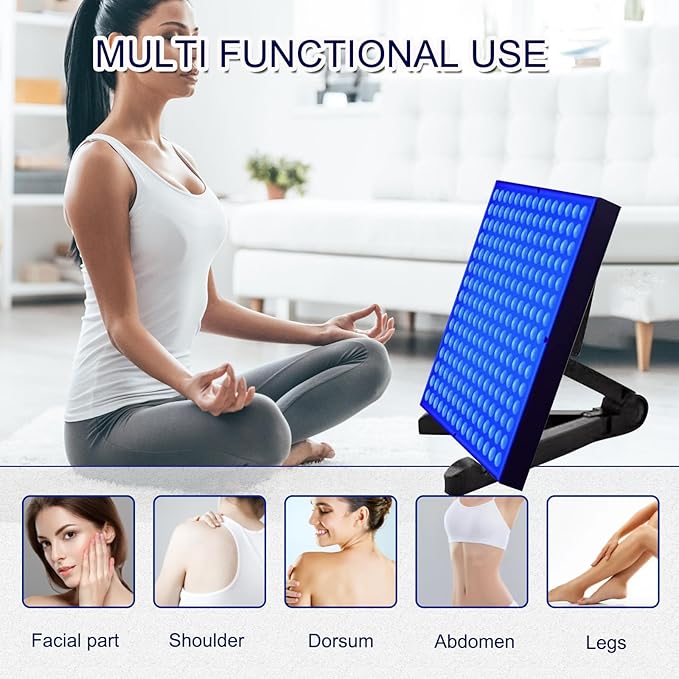 Therapy Light for Home Use with Wide Coverage Adiustable Stand Thoughtful Gift for Family and Friends