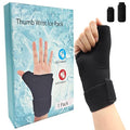 Wrist Ice Pack Wrap, Refreezable Gel Compression Support-Hand Ice Pack, Hot & Cold Compress-Ice Wrist Wrap Relief Pain for Carpal Tunnel, Arthritis, Tenosynovitis, Tendinitis, Swelling and Sprains