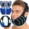 Wisdom Teeth Ice Pack Head Wrap Jaw Face Ice Pack with 4 Gel Packs for Wisdom Teeth Removal Extraction Toothache Pain Relief Facial Face Oral Surgery TMJ Tonsillectomy Recovery Cosmetic Procedure