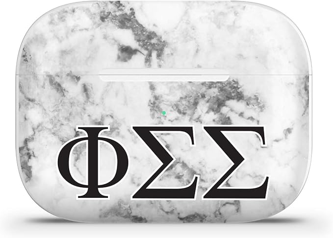 Apple AirPod Pro Skin 3M Custom Vinyl Wraps Decal Sticker Stylish Covers for Protection & Customization for 2019 Model A2190 - Phi Sigma Sigma