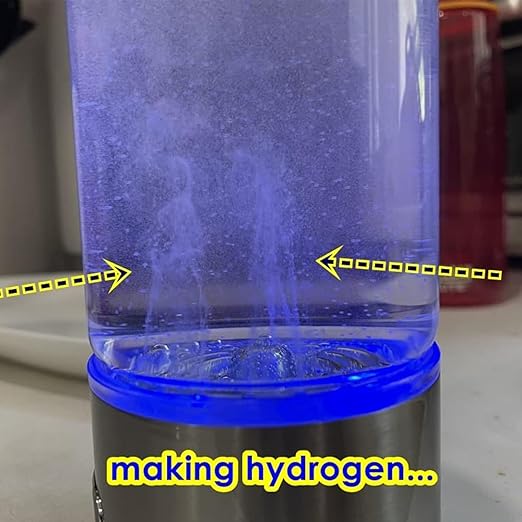 WZ 2 Pack USB Charging Cable for Hydrogen Water Generator Bottle, USB to DC Charger Cord Replacement for Hydrogen Water Ionizer Machine, 3 2/7 ft Cable Length