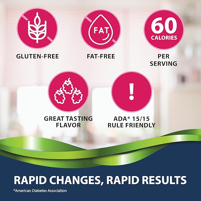 TRUEplus Glucose Tablets, Chewable, Raspberry Flavor, 15g Fast-Acting Carbohydrates, Fat Free, Gluten Free, Raise Low Blood Sugar and Boost Energy, 50 Count, 3 Bottles
