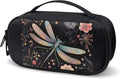 Boho Dragonfly Insulin Cooler Travel Carrying Case, Portable Diabetes Cold Medication Organizer, Upgraded Chill Pill Insulation Bag for Insulin Pen Syringes Needle Kits Holder