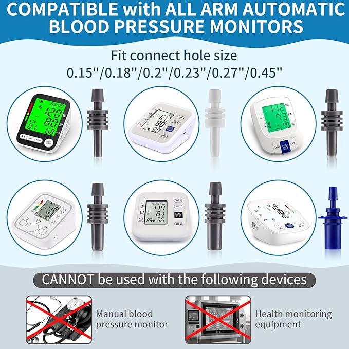 9"-21" Extra Large Blood Pressure Cuff (22-52cm) Compatible with Other Brands Wide-Range Extra Large Replacement Cuff (BP Cuff Included Only)