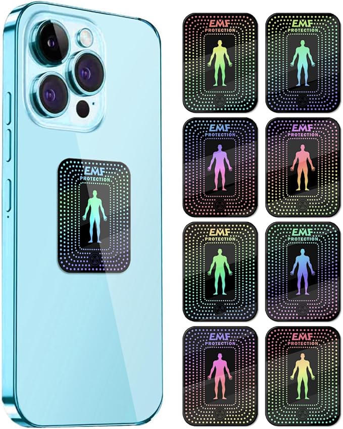 Protection Stickers for Cell Phones/Laptops/Tablets/Devices/Household Equipment - 1.2 x 1.6 x 0.01 inches - Small and Lightweight - Widely Used - Fine and Durable - Applies to Everyone - (8 Pcs)
