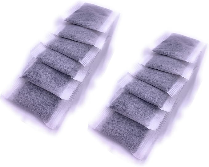 Xcivi Replacement Activated Charcoal Distiller Filters Compatible with Megahome and Other Countertop Water Distiller (12)