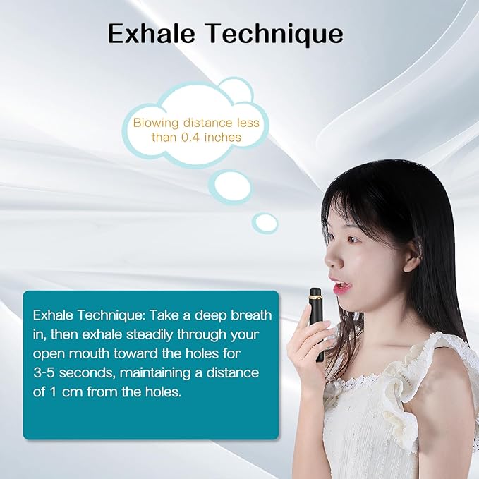 Oral Odor Freshening Detector, Personal Bad Smell Checker, Portable Oral Odor Freshening Rate Detector for Oral Health, Real - Time Odor Checking, 32 - bit CPU for Accurate Monitoring