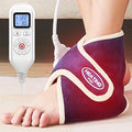 CAMECO Electric Ankle Heating Pad for Achilles Tendinitis Pain Relief, 30s Quick Heating & 86℉-158℉ Heated Ankle Brace for Women Men Home Office, Ankle Heat Wrap for Arthritis Swelling