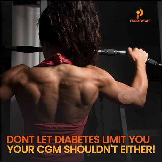 Premium Adhesive Covers - Compatible With Your Dexcom G7 Continuous Glucose Monitoring CGM sensor - 20 Pack, Waterproof & Sweatproof Patches, Lasts 10-14 days, Pre-Cut Medical Tape - Great Protection (Tan)