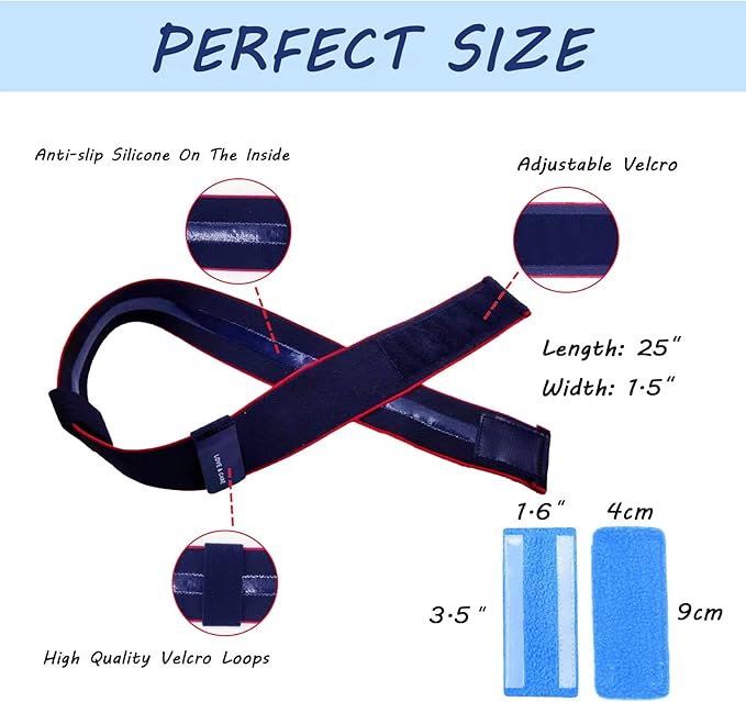 NATAKU 4Pcs Comfort Oxygen Nasal Cannula Headband, Ear Protectors for Oxygen Tubing, Face Cushion for Portable Oxygen Concentrator Make Oxygen Tube Users Relieve Ear Pain and Cheek